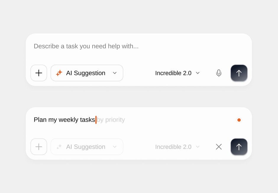Incredible / Task Prompt