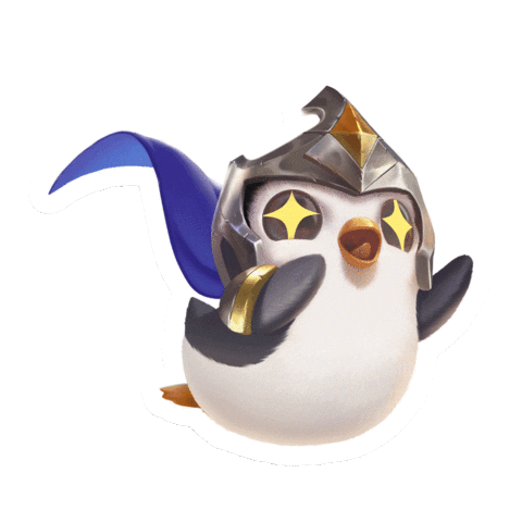 The Featherknight penguin from League of Legends